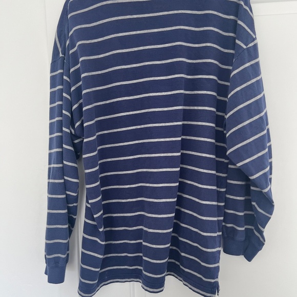 Vintage Stripped Long Sleeve T Shirt - Men's XL - Picture 7 of 9